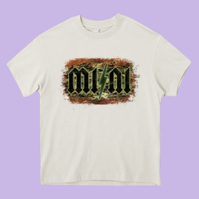 Camouflage Patterned Mini Tried Heavy Core Tee Designed By Bettercallsaul