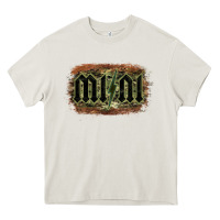 Cream Camouflage Patterned Mini Tried Heavy Core Tee - Bettercallsaul