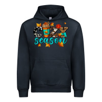 Navy cozy season with coffee cup Urban Hoodie - AdoDesignShop