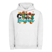 Pigment Lunar Rock cozy season with coffee cup Urban Hoodie - AdoDesignShop