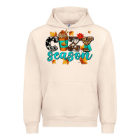 Sandshell cozy season with coffee cup Urban Hoodie - AdoDesignShop