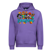Tulip cozy season with coffee cup Urban Hoodie - AdoDesignShop