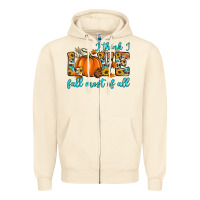 Sandshell i think i love fall most of all Zipper Hoodie - Artiststas