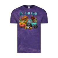 Cloud Purple its fall yall Vintage Tee - CowGirlArtShop