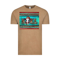 Vintage Coffee western christmas baby cow noel tumbler Vintage Tee - Jasminsmagicworld