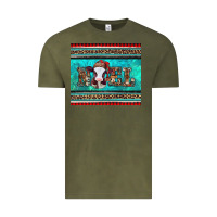 Vintage Olive western christmas baby cow noel tumbler Vintage Tee - Jasminsmagicworld