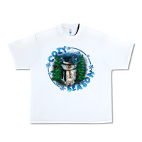 White cozy season Urban Heavy Tee - CowGirlArtShop