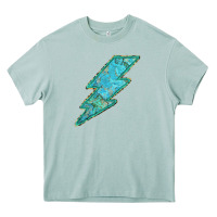 Arona Turquoise Lightning Heavy Core Tee - Bettercallsaul