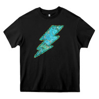 Black Turquoise Lightning Heavy Core Tee - Bettercallsaul