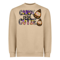 Mushroom Candy Corn Cutie Heavyweight Sweatshirt - CowhideDigitalArt