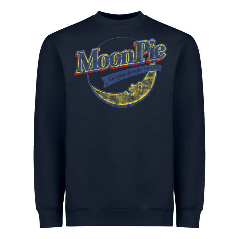 Moonpie Distressed Retro Heavyweight Sweatshirt by trangStudio | Teevron