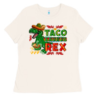 Bone Tacosaurus Rex Ladies Tee - texasbilliewilder