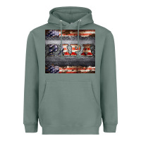 Sage papa metal and american flag tumbler Heavyweight Hoodie - BarkalooDesign