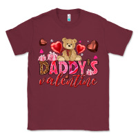 Burgundy Daddy's Valentine Classic Tee - HowdyJamesFarm