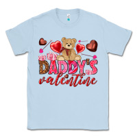 Dusty Blue Daddy's Valentine Classic Tee - HowdyJamesFarm