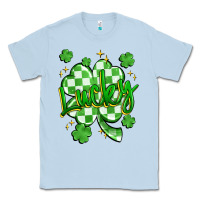 Dusty Blue lucky Classic Tee - Artiststas