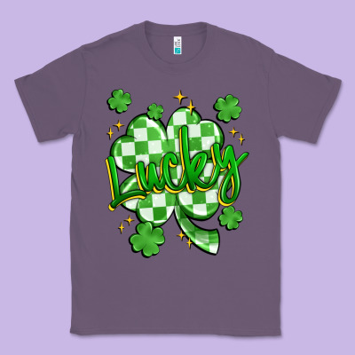 Lucky Classic Tee Designed By Artiststas