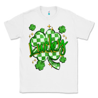 White lucky Classic Tee - Artiststas