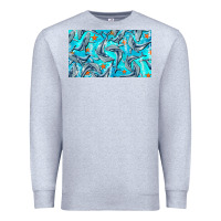 Heather Grey humpback whale cup Premium Sweatshirt - BarkalooDesign