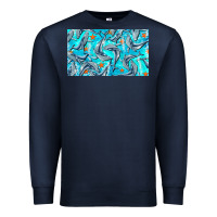 Navy humpback whale cup Premium Sweatshirt - BarkalooDesign