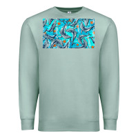 Seafoam humpback whale cup Premium Sweatshirt - BarkalooDesign