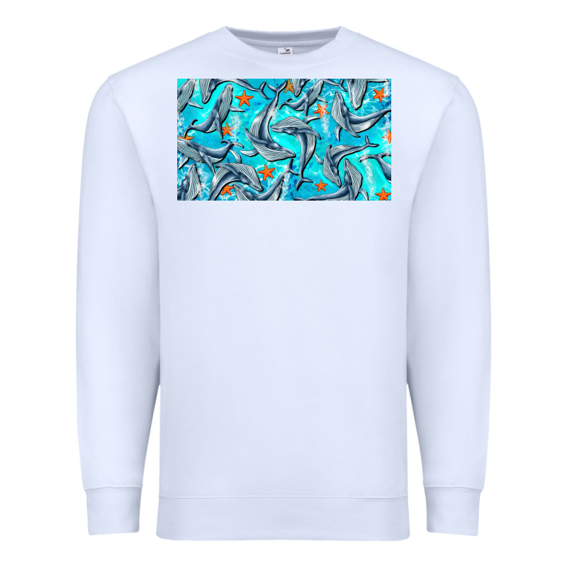 Humpback Whale Cup Premium Sweatshirt by BarkalooDesign | Teevron