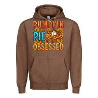 Chestnut Pumpkin pie obsessed Zipper Hoodie - Artiststas