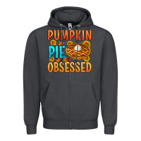 Smoke Pumpkin pie obsessed Zipper Hoodie - Artiststas
