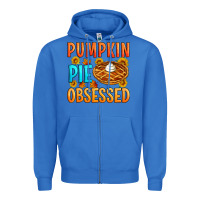 True Royal Pumpkin pie obsessed Zipper Hoodie - Artiststas