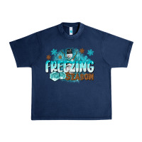Navy freezing season Urban Heavy Tee - CowGirlArtShop