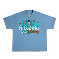 Pebble Blue freezing season Urban Heavy Tee - CowGirlArtShop