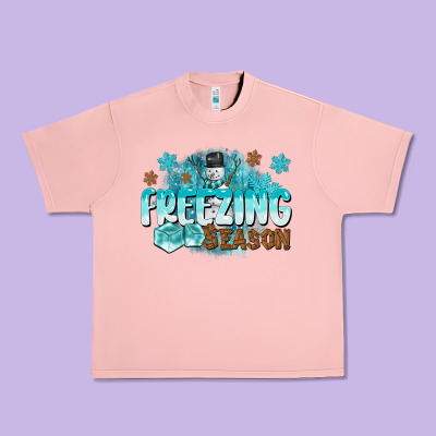 Freezing Season Urban Heavy Tee Designed By Cowgirlartshop