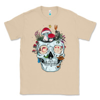 Mushroom halloween skull collector mushrooms flowers and butterflies sweatshirt Classic Tee - trangStudio