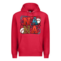 Cardinal Baseball nana leopard frame Premium Hoodie - LillyAllenDesigns