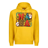 Lemon Baseball nana leopard frame Premium Hoodie - LillyAllenDesigns