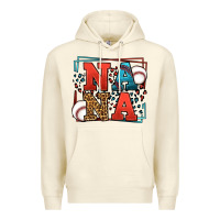 Sandshell Baseball nana leopard frame Premium Hoodie - LillyAllenDesigns