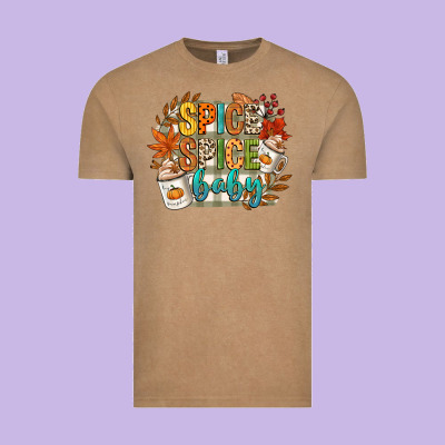 Spice Spice Baby Vintage Tee Designed By Cowgirlartshop