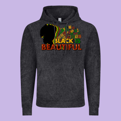 Black Is Beautiful Vintage Hoodie Designed By Howdyjamesfarm
