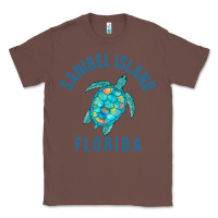 Chestnut sanibel island beach design  sea turtle illustration gift pullover hoo Classic Tee - trangStudio