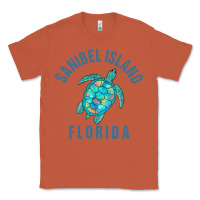 Copper sanibel island beach design  sea turtle illustration gift pullover hoo Classic Tee - trangStudio