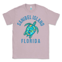 Lilac sanibel island beach design  sea turtle illustration gift pullover hoo Classic Tee - trangStudio