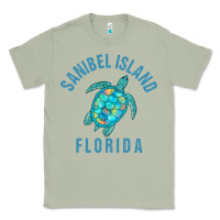 Matcha sanibel island beach design  sea turtle illustration gift pullover hoo Classic Tee - trangStudio
