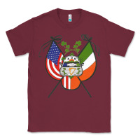 Burgundy Ancient Order of Hibernians Premium Classic Tee - trangStudio