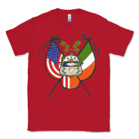 Red Ancient Order of Hibernians Premium Classic Tee - trangStudio