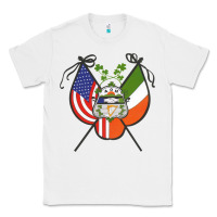 White Ancient Order of Hibernians Premium Classic Tee - trangStudio