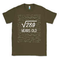 Army Green 17 year old gift boys girls funny 17th birthday gifts math Classic Tee - trangStudio