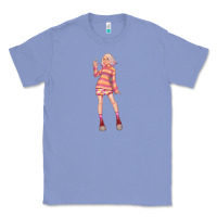 Colony Blue colorful girl Classic Tee - TumblerDesignByShophia