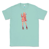 Seafoam colorful girl Classic Tee - TumblerDesignByShophia