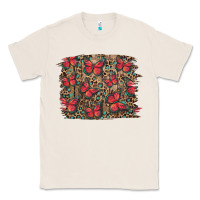 Natural Easter Butterflies Background Classic Tee - RanaPortraitStore