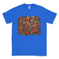 True Royal Easter Butterflies Background Classic Tee - RanaPortraitStore